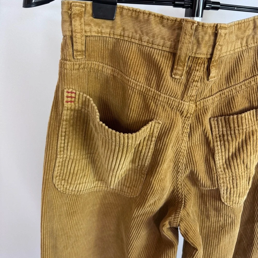 BDG Urban Outfitters Wide Leg Corduroy Pants Whiskey Size 4 Skater Y2K - Picture 10 of 10